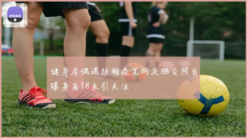 健身房偶遇杨瀚森某网友晒合照自曝身高18米引关注